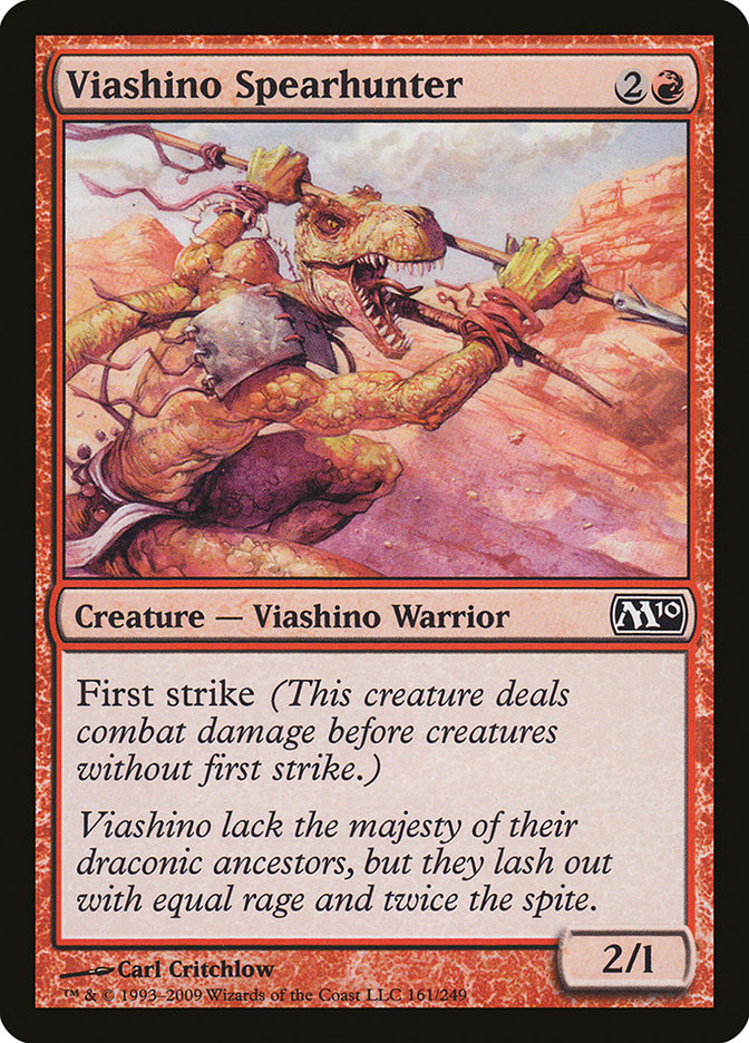 Viashino Spearhunter [Magic 2010] | Card Merchant Takapuna