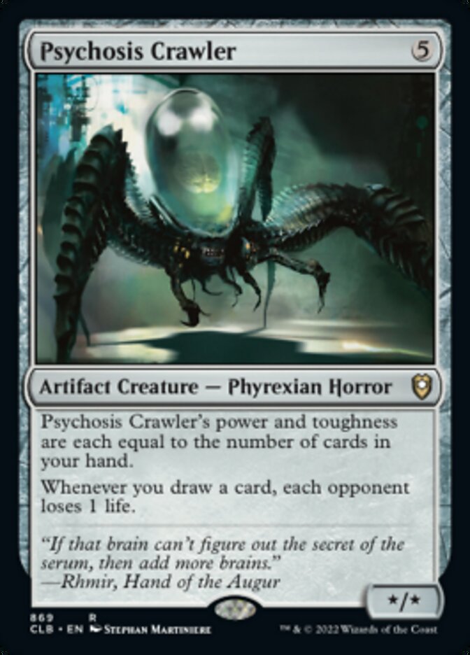 Psychosis Crawler [Commander Legends: Battle for Baldur's Gate] | Card Merchant Takapuna