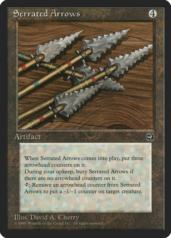 Serrated Arrows [Homelands] | Card Merchant Takapuna