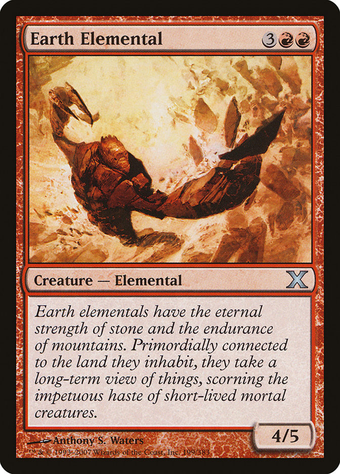 Earth Elemental [Tenth Edition] | Card Merchant Takapuna