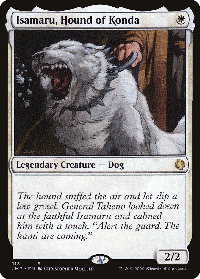 Isamaru, Hound of Konda [Jumpstart] | Card Merchant Takapuna