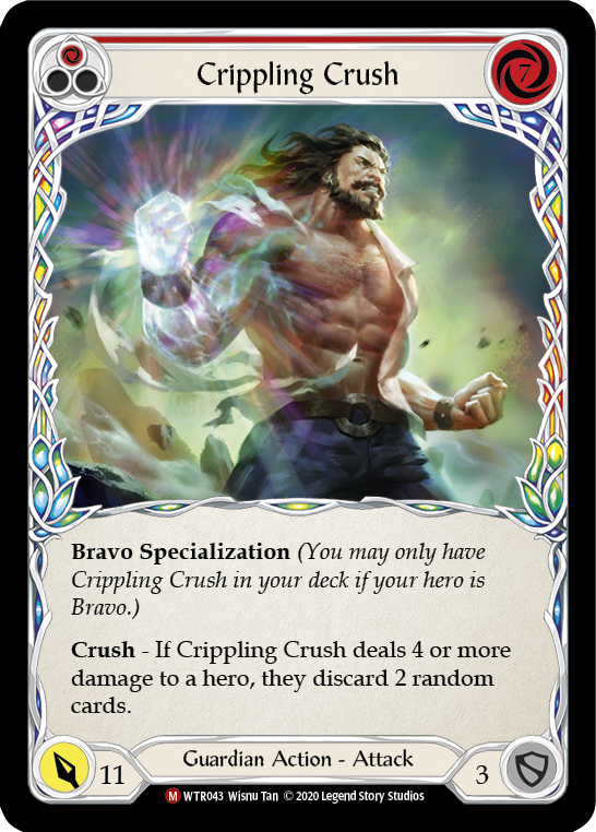 Crippling Crush [U-WTR043] (Welcome to Rathe Unlimited)  Unlimited Normal | Card Merchant Takapuna