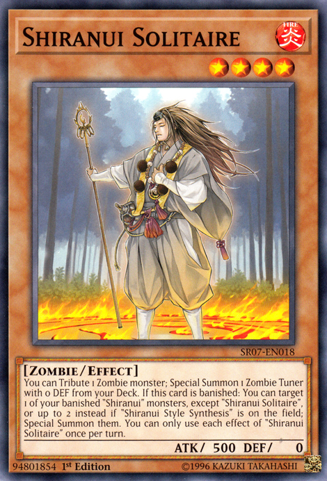 Shiranui Solitaire [SR07-EN018] Common | Card Merchant Takapuna