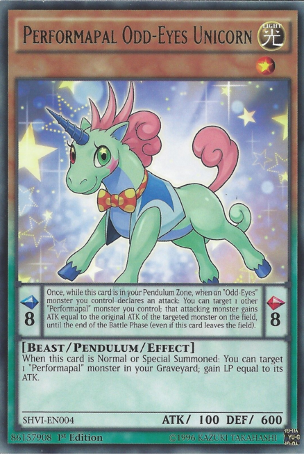 Performapal Odd-Eyes Unicorn [SHVI-EN004] Rare | Card Merchant Takapuna