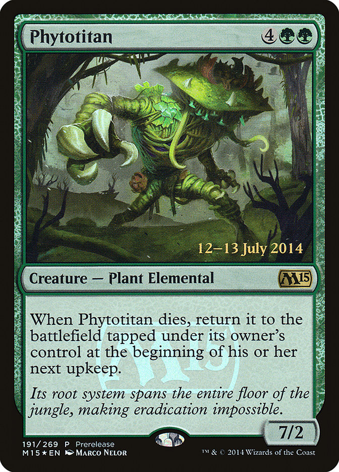 Phytotitan [Magic 2015 Prerelease Promos] | Card Merchant Takapuna