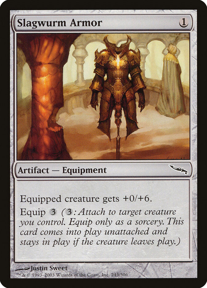 Slagwurm Armor [Mirrodin] | Card Merchant Takapuna