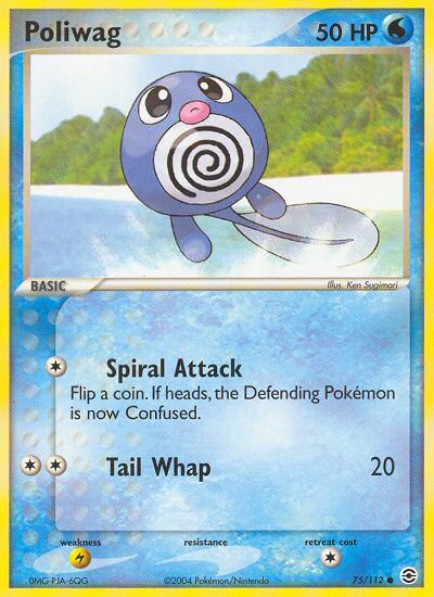 Poliwag (75/112) [EX: FireRed & LeafGreen] | Card Merchant Takapuna