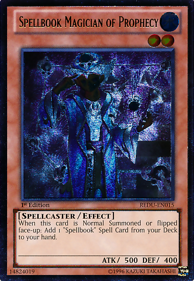 Spellbook Magician of Prophecy [REDU-EN015] Ultimate Rare | Card Merchant Takapuna