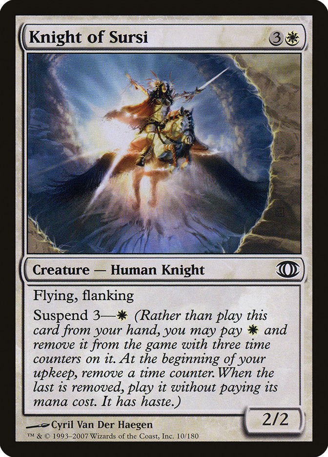 Knight of Sursi [Future Sight] | Card Merchant Takapuna