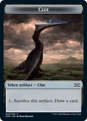 Clue // Wurm (030) Double-Sided Token [Double Masters Tokens] | Card Merchant Takapuna