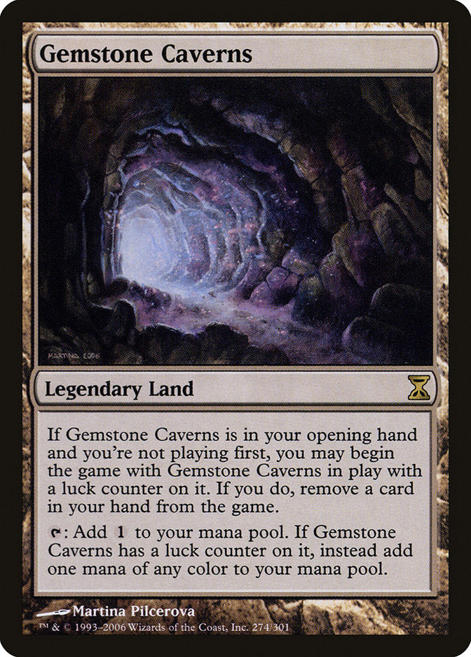 Gemstone Caverns [Time Spiral] | Card Merchant Takapuna