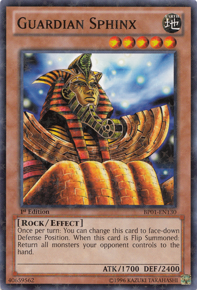 Guardian Sphinx [BP01-EN130] Starfoil Rare | Card Merchant Takapuna