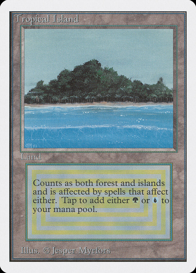 Tropical Island [Unlimited Edition] | Card Merchant Takapuna