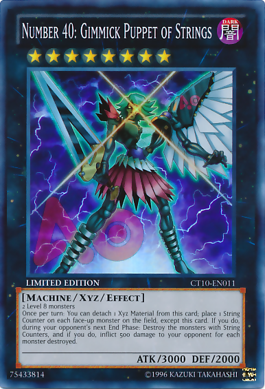 Number 40: Gimmick Puppet of Strings [CT10-EN011] Super Rare | Card Merchant Takapuna