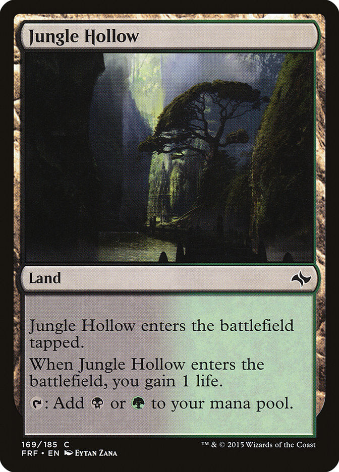 Jungle Hollow [Fate Reforged] | Card Merchant Takapuna