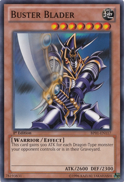 Buster Blader [BP01-EN117] Common | Card Merchant Takapuna