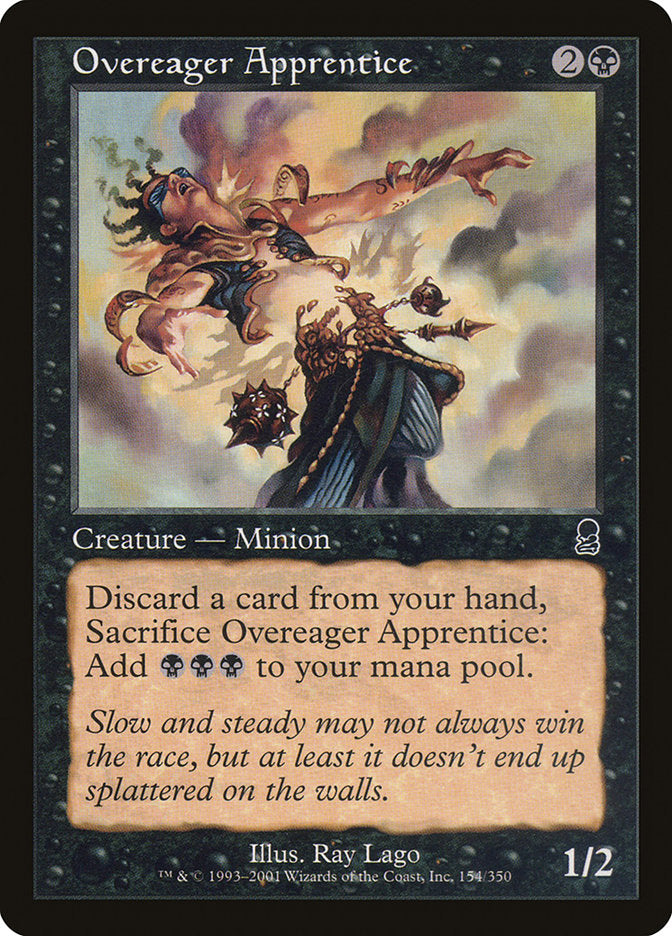 Overeager Apprentice [Odyssey] | Card Merchant Takapuna