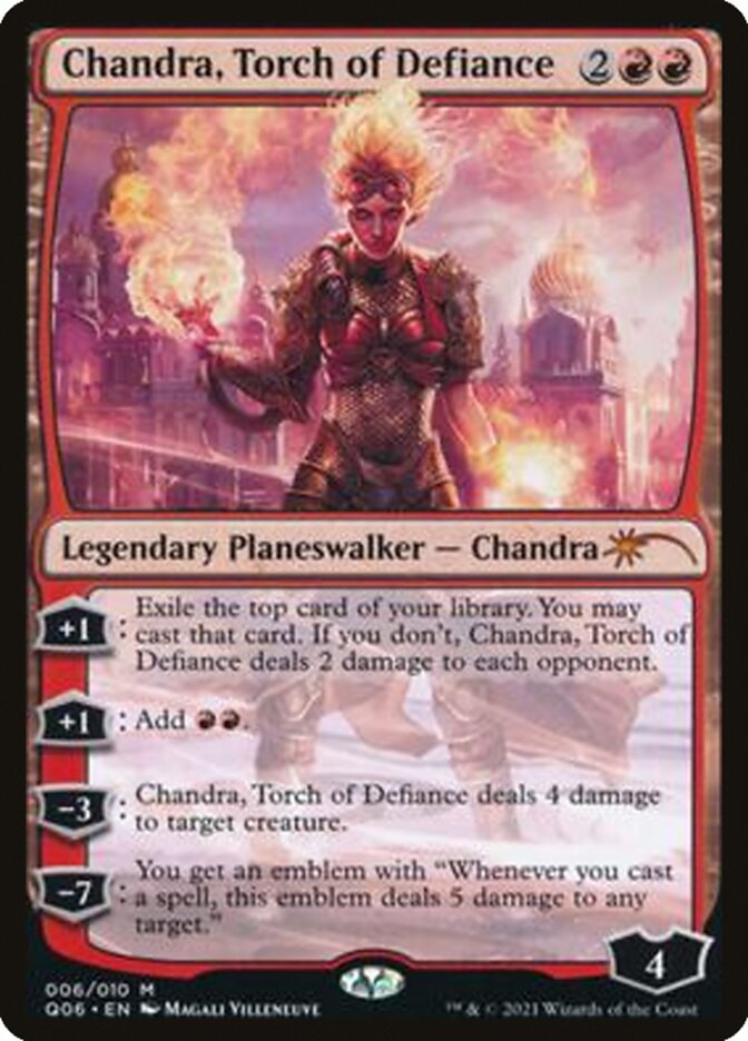 Chandra, Torch of Defiance [Pioneer Challenger Decks 2021] | Card Merchant Takapuna