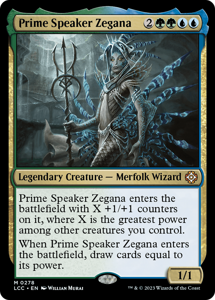 Prime Speaker Zegana [The Lost Caverns of Ixalan Commander] | Card Merchant Takapuna