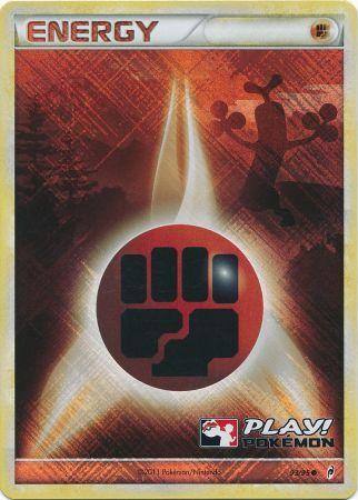 Fighting Energy (93/95) (Play Pokemon Promo) [HeartGold & SoulSilver: Call of Legends] | Card Merchant Takapuna