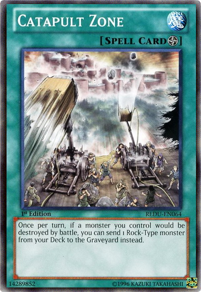 Catapult Zone [REDU-EN064] Common | Card Merchant Takapuna