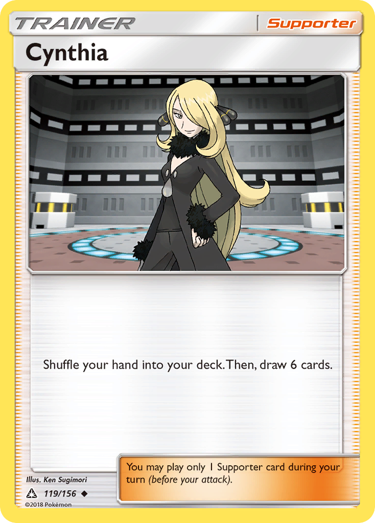 Cynthia (119/156) [Sun & Moon: Ultra Prism] | Card Merchant Takapuna