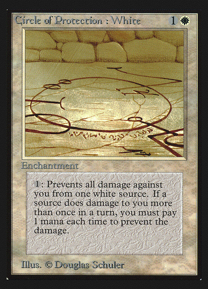 Circle of Protection: White [Collectors' Edition] | Card Merchant Takapuna