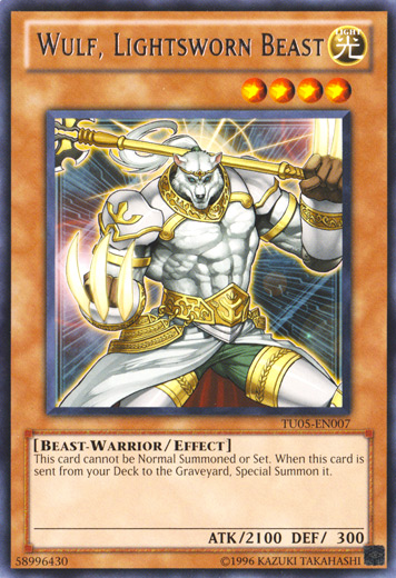 Wulf, Lightsworn Beast [TU05-EN007] Rare | Card Merchant Takapuna