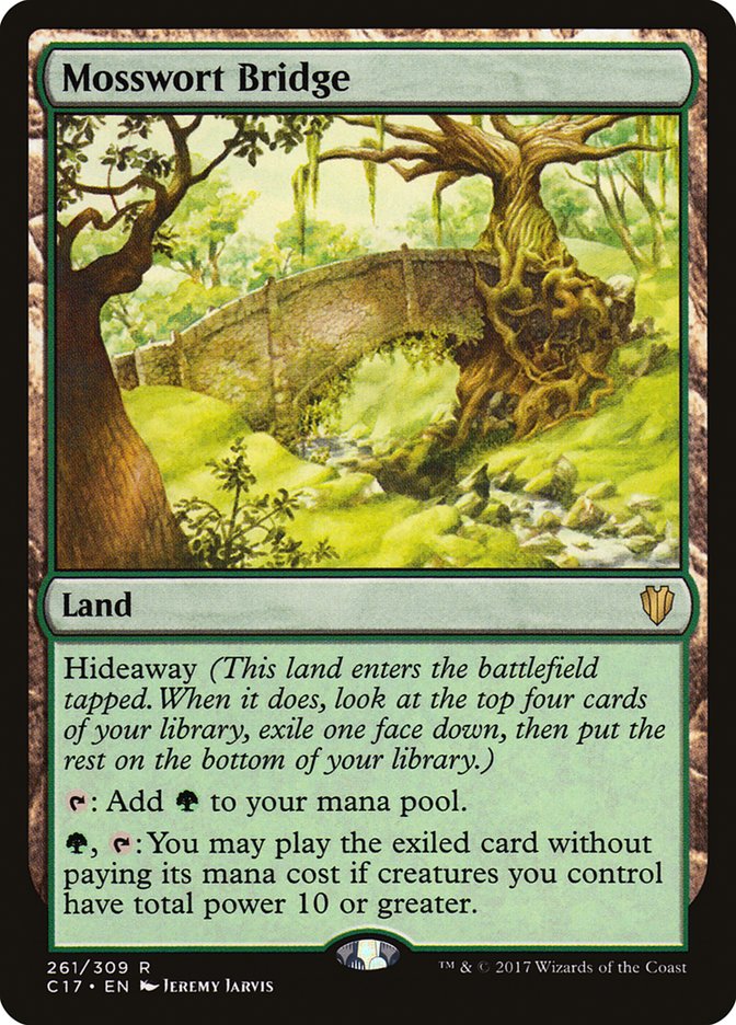 Mosswort Bridge [Commander 2017] | Card Merchant Takapuna