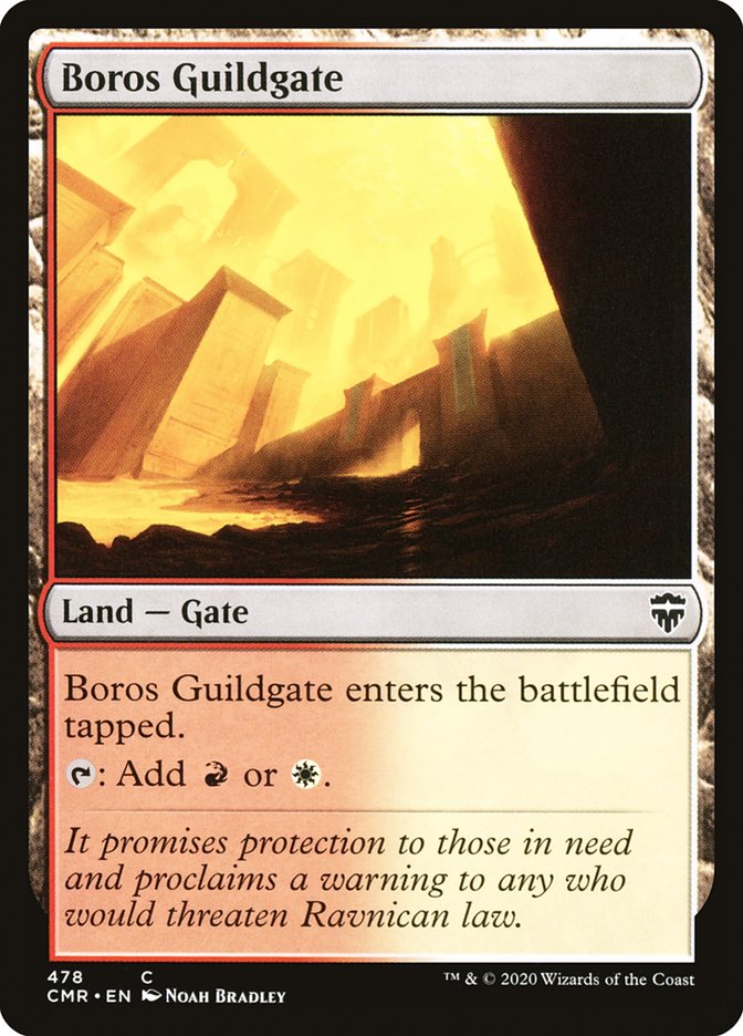 Boros Guildgate [Commander Legends] | Card Merchant Takapuna