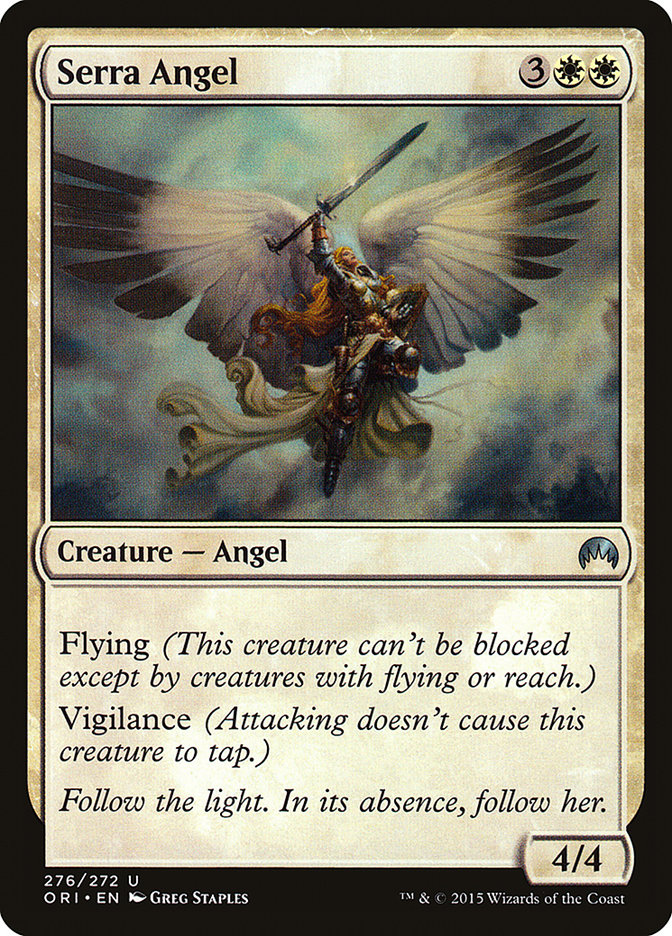 Serra Angel [Magic Origins] | Card Merchant Takapuna