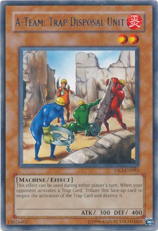 A-Team: Trap Disposal Unit [DR3-EN093] Rare | Card Merchant Takapuna