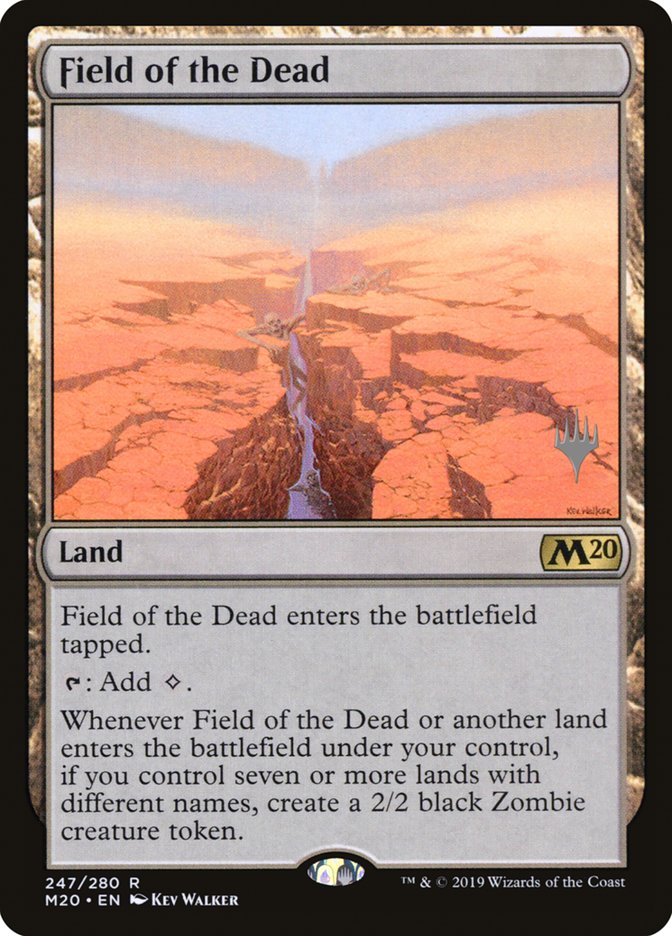 Field of the Dead (Promo Pack) [Core Set 2020 Promos] | Card Merchant Takapuna