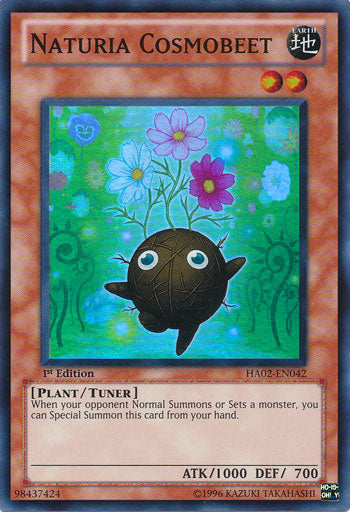 Naturia Cosmobeet [HA02-EN042] Super Rare | Card Merchant Takapuna