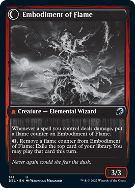 Flame Channeler // Embodiment of Flame [Innistrad: Double Feature] | Card Merchant Takapuna