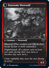 Fearful Villager // Fearsome Werewolf [Innistrad: Double Feature] | Card Merchant Takapuna