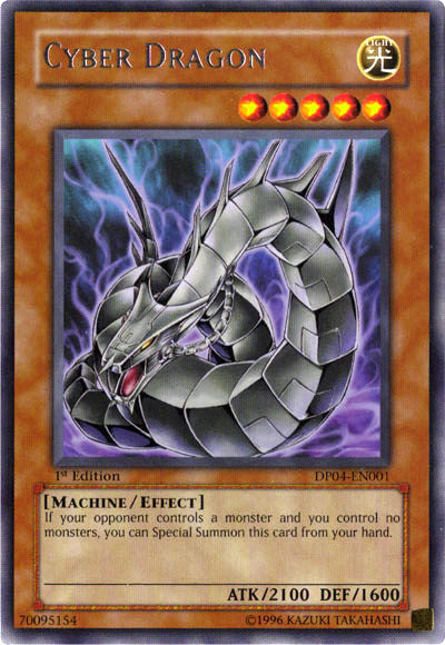 Cyber Dragon [DP04-EN001] Rare | Card Merchant Takapuna