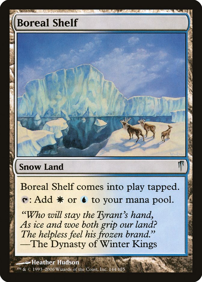 Boreal Shelf [Coldsnap] | Card Merchant Takapuna