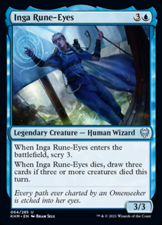 Inga Rune-Eyes [Kaldheim] | Card Merchant Takapuna