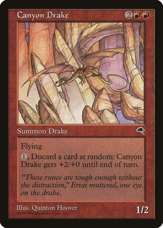 Canyon Drake [Tempest] | Card Merchant Takapuna