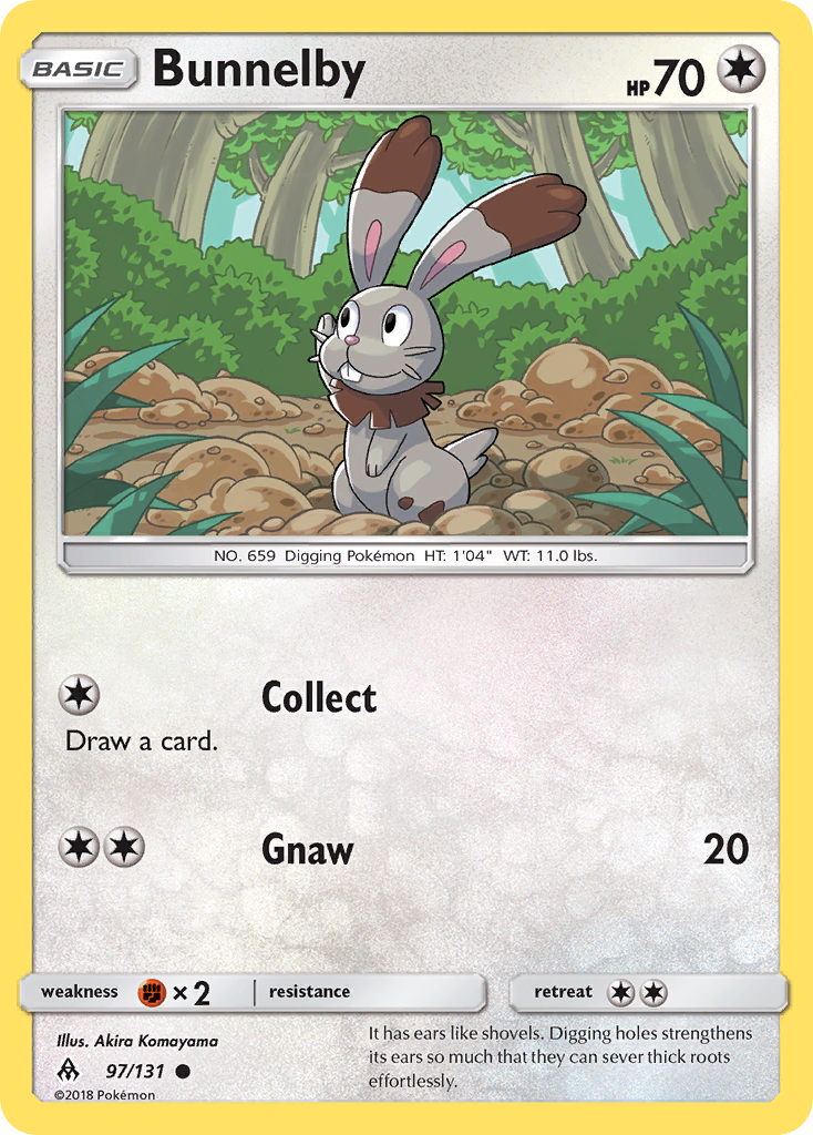 Bunnelby (97/131) [Sun & Moon: Forbidden Light] | Card Merchant Takapuna