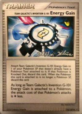 Team Galactic's Invention G-101 Energy Gain (116/127) (Luxdrill - Stephen Silvestro) [World Championships 2009] | Card Merchant Takapuna