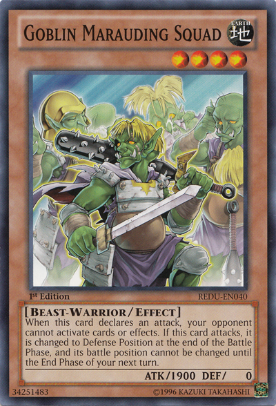 Goblin Marauding Squad [REDU-EN040] Common | Card Merchant Takapuna