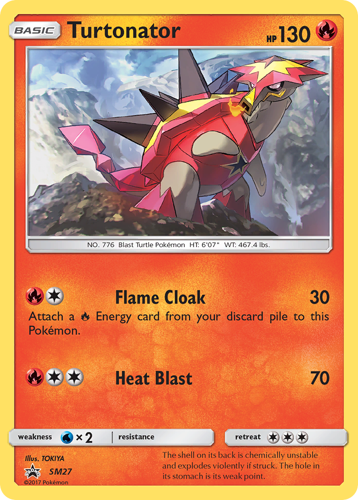 Turtonator (SM27) [Sun & Moon: Black Star Promos] | Card Merchant Takapuna