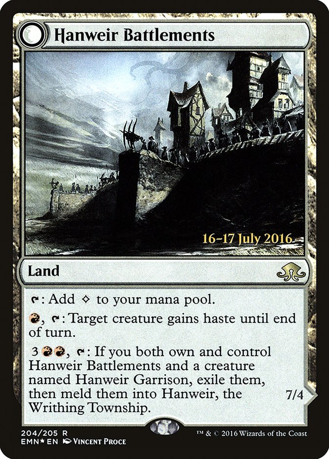 Hanweir Battlements [Eldritch Moon Prerelease Promos] | Card Merchant Takapuna