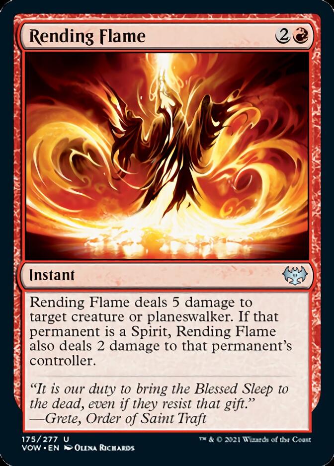 Rending Flame [Innistrad: Crimson Vow] | Card Merchant Takapuna