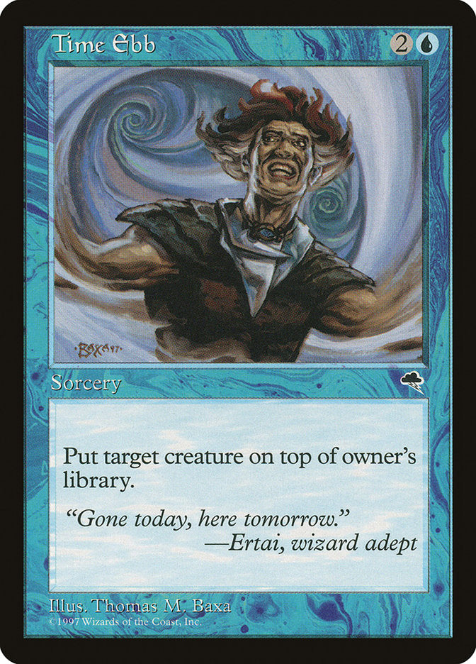 Time Ebb [Tempest] | Card Merchant Takapuna