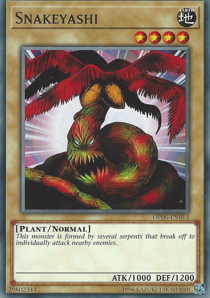 Snakeyashi [OP05-EN014] Short Print | Card Merchant Takapuna