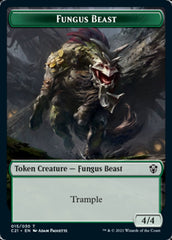 Demon // Fungus Beast Double-Sided Token [Commander 2021 Tokens] | Card Merchant Takapuna