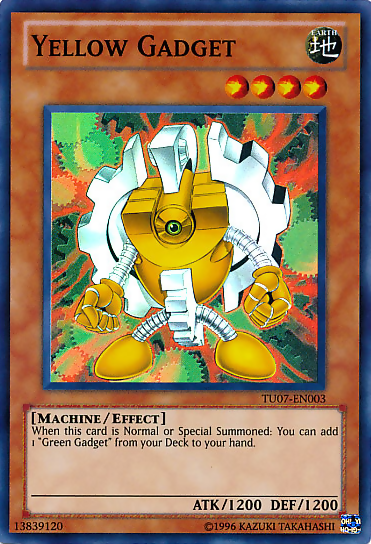 Yellow Gadget [TU07-EN003] Super Rare | Card Merchant Takapuna